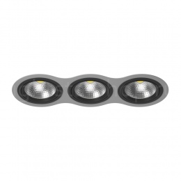 Встраиваемый светильник Lightstar INTERO 111TRIPLE ROUND i939070707