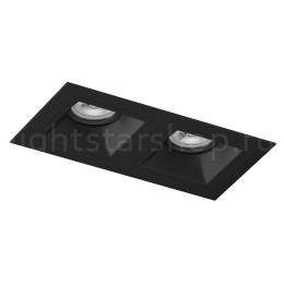 Встраиваемый светильник Lightstar DOMINO QUADRO МR16 (комплект) D5270707BMOD