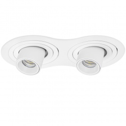 Встраиваемый светильник (комплект) Lightstar INTERO TUBO LED 2х7W i626162