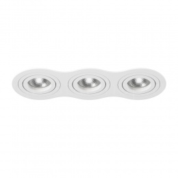 Встраиваемый светильник Lightstar INTERO 16 TRIPLE ROUND GU10 i636060606