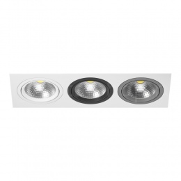 Встраиваемый светильник Lightstar INTERO 111 TRIPLE QUADRO i836060709