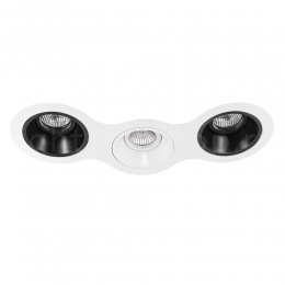 Встраиваемый светильник Lightstar DOMINO ROUND МR16 (комплект) D696070607