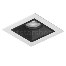 Встраиваемый светильник Lightstar DOMINO QUADRO МR16 (комплект) D51607BMOD