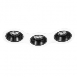 Встраиваемый светильник Lightstar DOMINO ROUND МR16 (комплект) D696070707