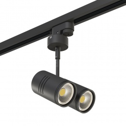 Светильник трековый с однофазным адаптером Lightstar RULLO 2xHP16 A1T214447