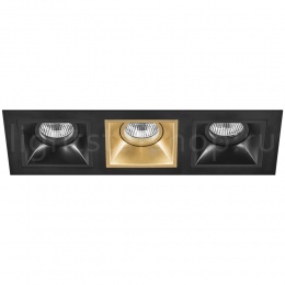 Встраиваемый светильник Lightstar DOMINO QUADRO МR16 (комплект) D537070307
