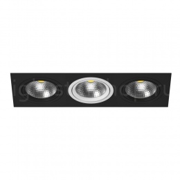 Встраиваемый светильник Lightstar INTERO 111 TRIPLE QUADRO i837070607