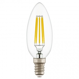 Лампа LED C35 Свеча E14 4W 220V 4000K 360G CL Lightstar 940564