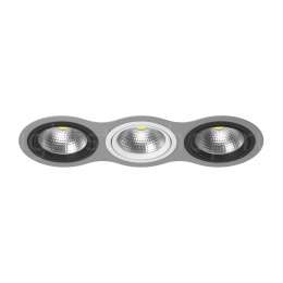 Встраиваемый светильник Lightstar INTERO 111TRIPLE ROUND i939070607