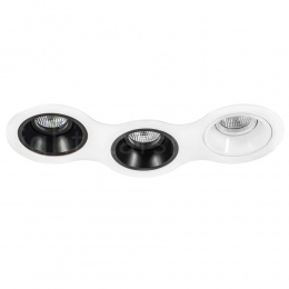 Встраиваемый светильник Lightstar DOMINO ROUND МR16 (комплект) D696070706