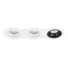 Встраиваемый светильник Lightstar DOMINO ROUND МR16 (комплект) D636060607