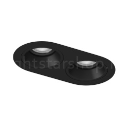 Встраиваемый светильник Lightstar DOMINO ROUND МR16 (комплект) D6570707BMOD